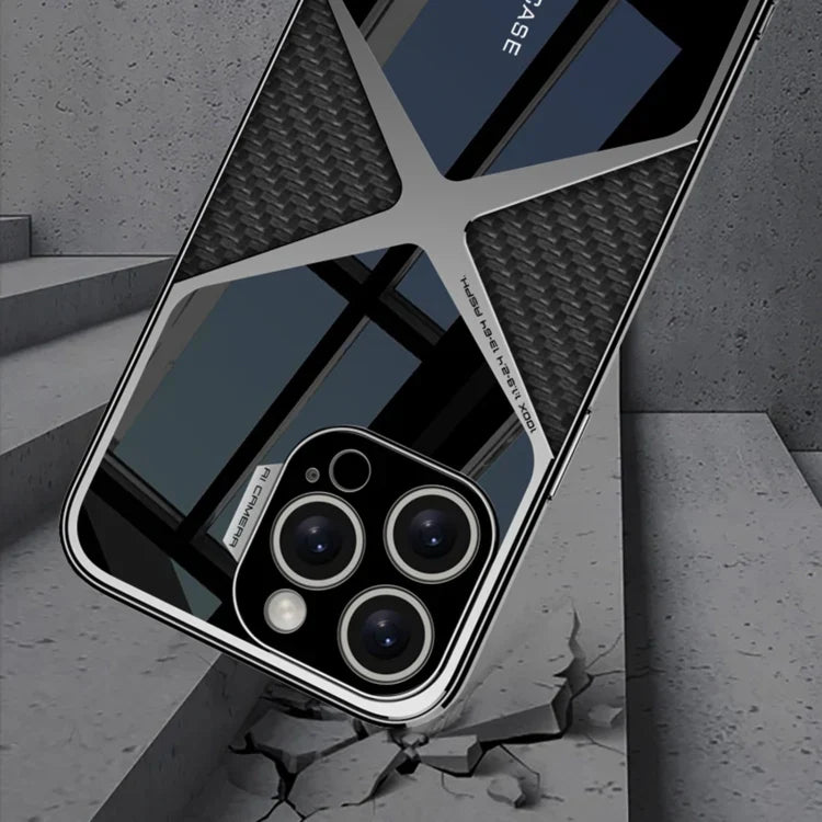 iPhone 15 Series Polished Guard Business Leather Case
