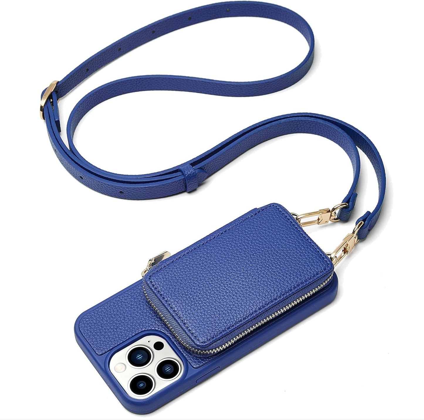 iPhone 15 Series ZVE RFID-Blocking Wallet Case.