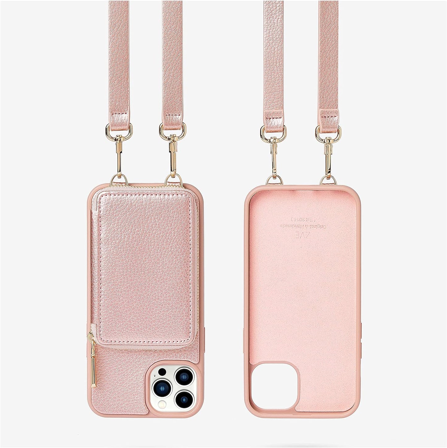 iPhone 15 Series ZVE RFID-Blocking Wallet Case.