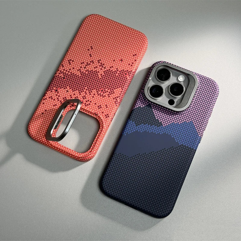 Pixels Texture Kickstand Cover For 15 Series