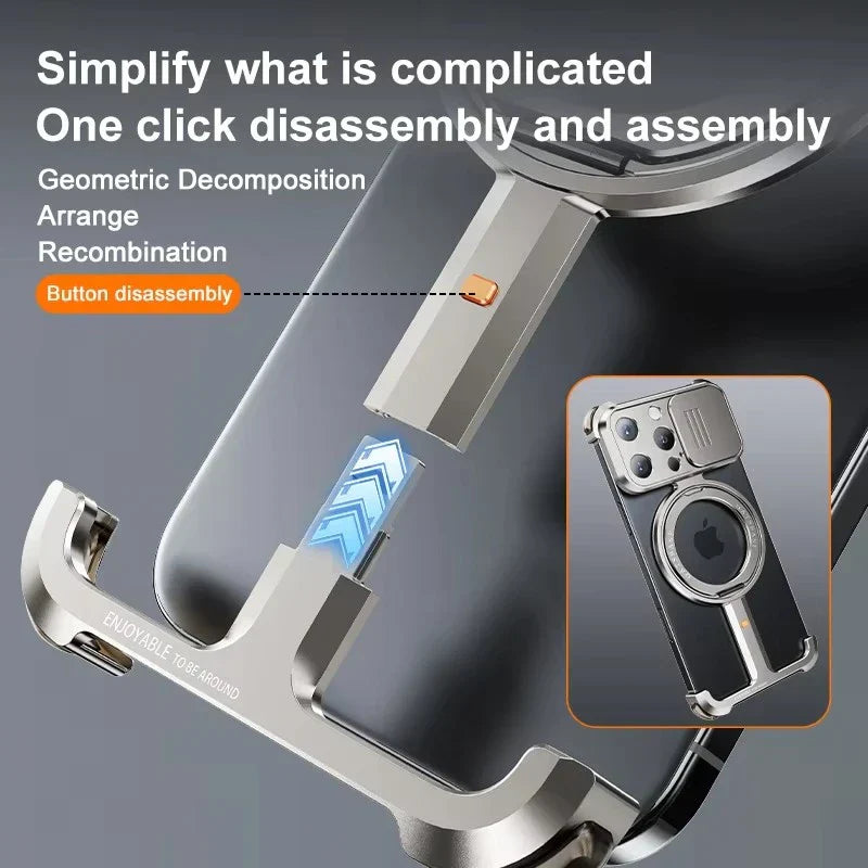 Magnetic Holder Metal Cover For 15 Series