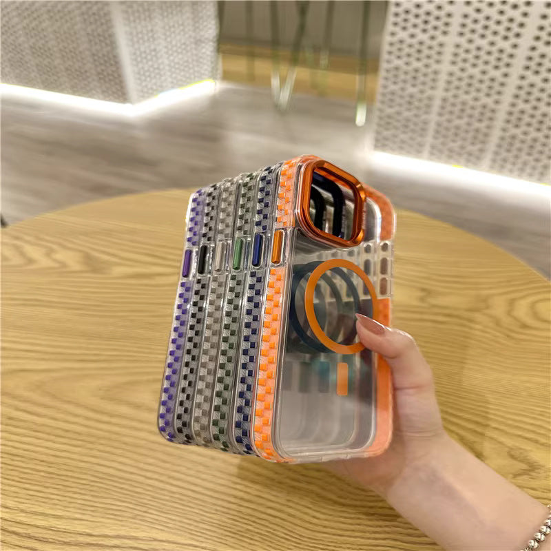 π Case for Joy: Magnetic Transparent TPU Case For iPhone 15 Series π