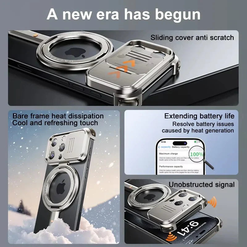 Magnetic Holder Metal Cover For 15 Series