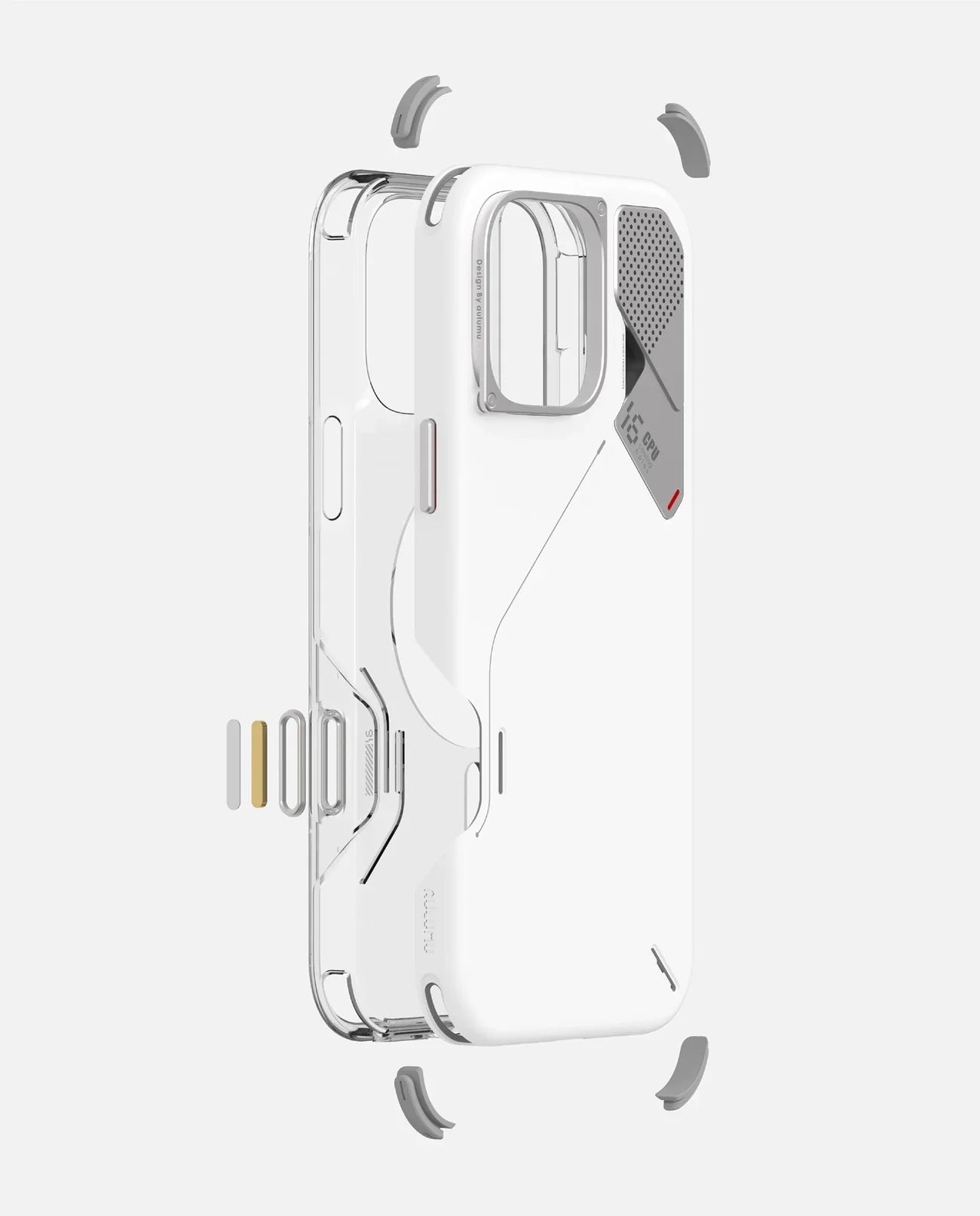 A16 Slim Shockproof Case for iPhone 15 Series With Real Cooling And Magsafe