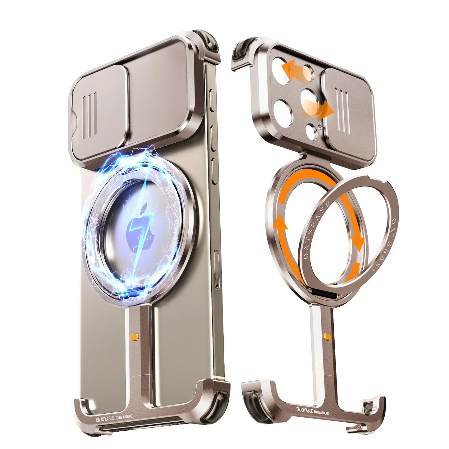 Magnetic Holder Metal Cover For 15 Series