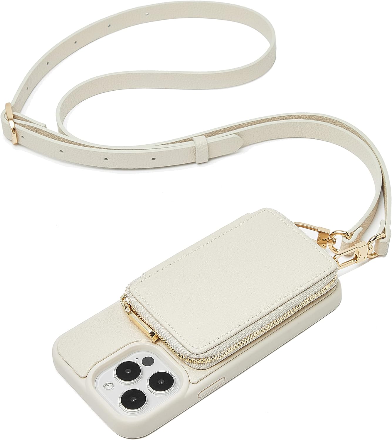 iPhone 15 Series ZVE RFID-Blocking Wallet Case.