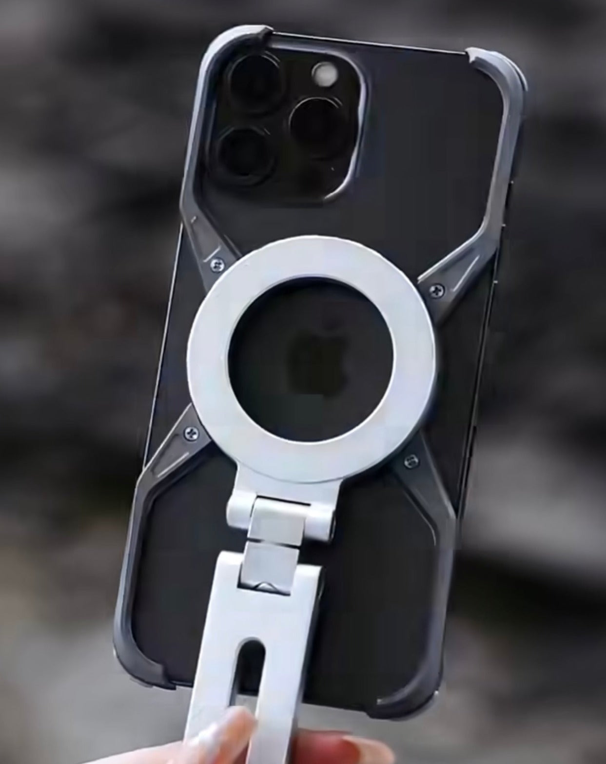 iPhone 13 Series High End Bracket Metal Fulcrum Case