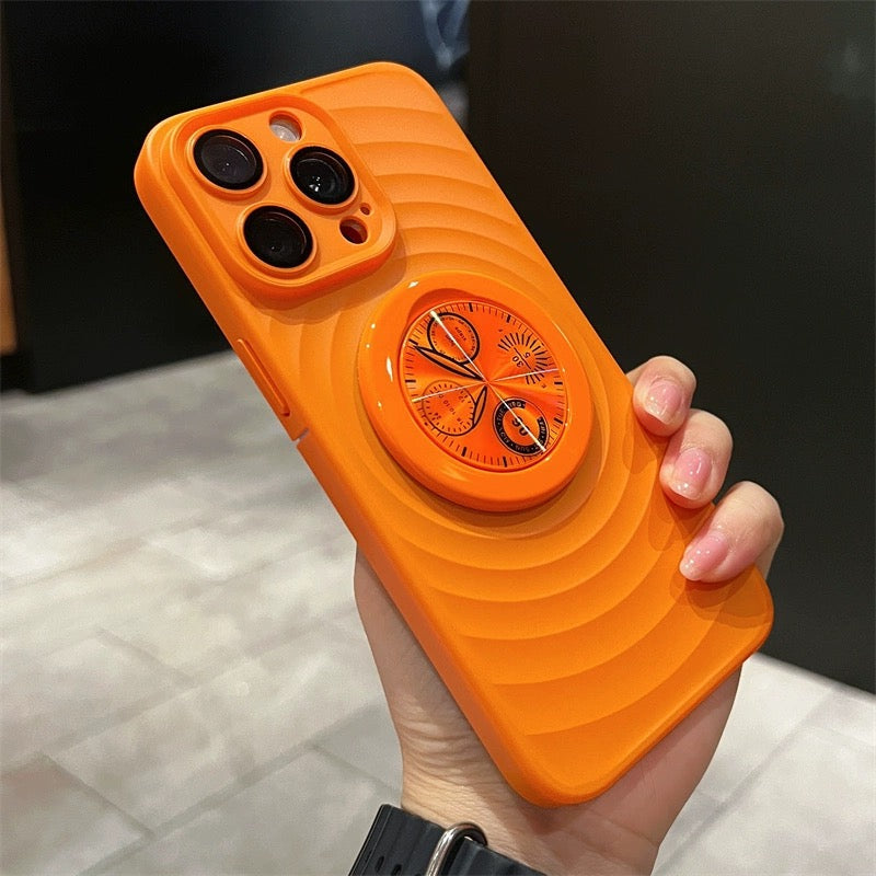iPhone 15 Series 3D Frosted Built In Compass Case