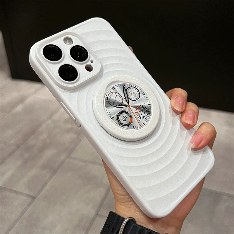 iPhone 15 Series 3D Frosted Built In Compass Case