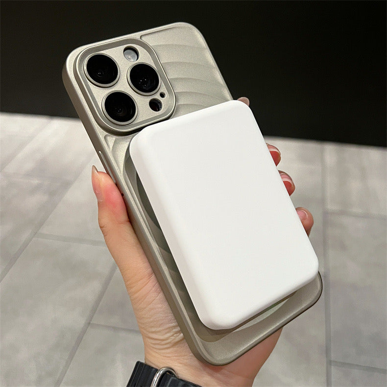 iPhone 15 Series 3D Frosted Built In Compass Case