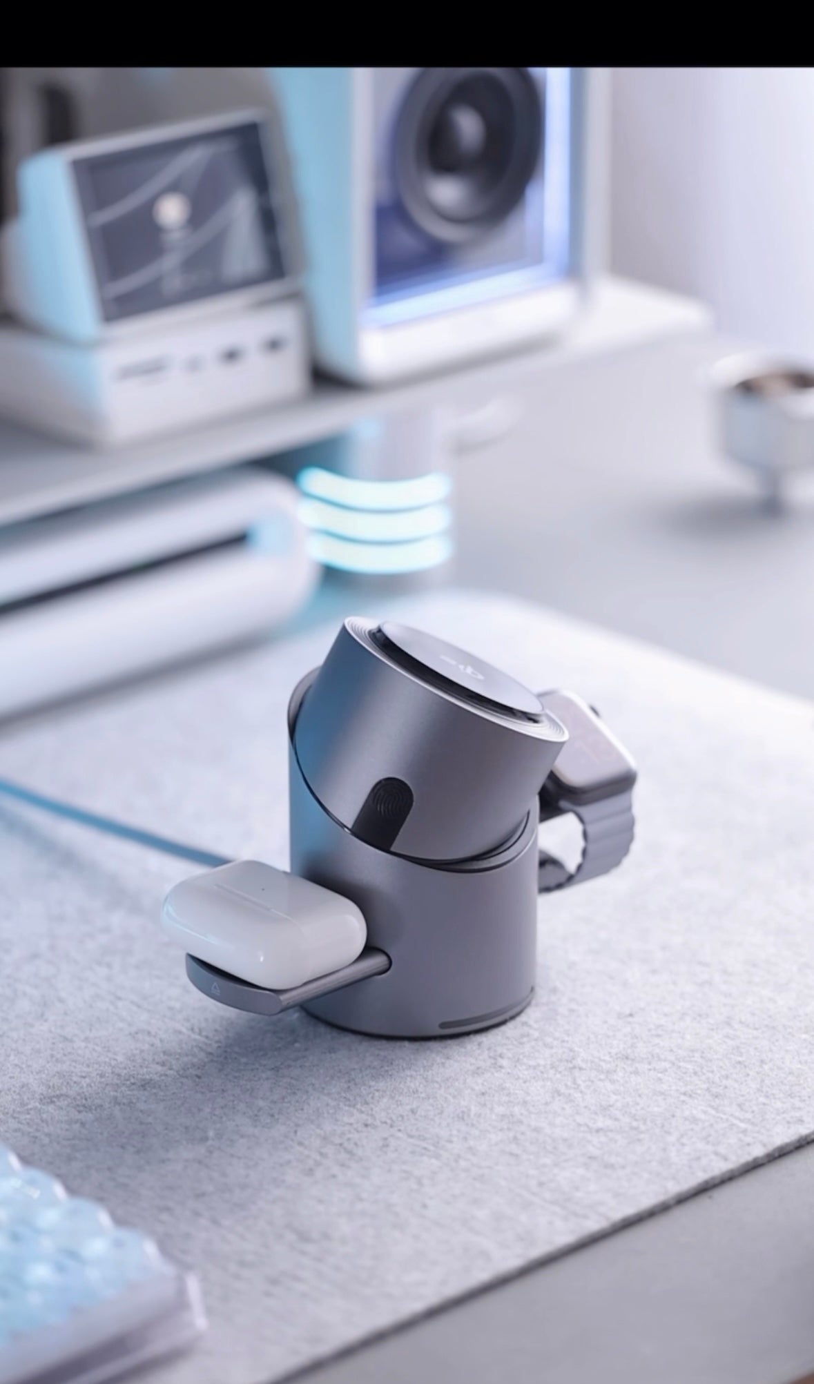 PowerNest 3-in-1 Magsafe Wireless Charger