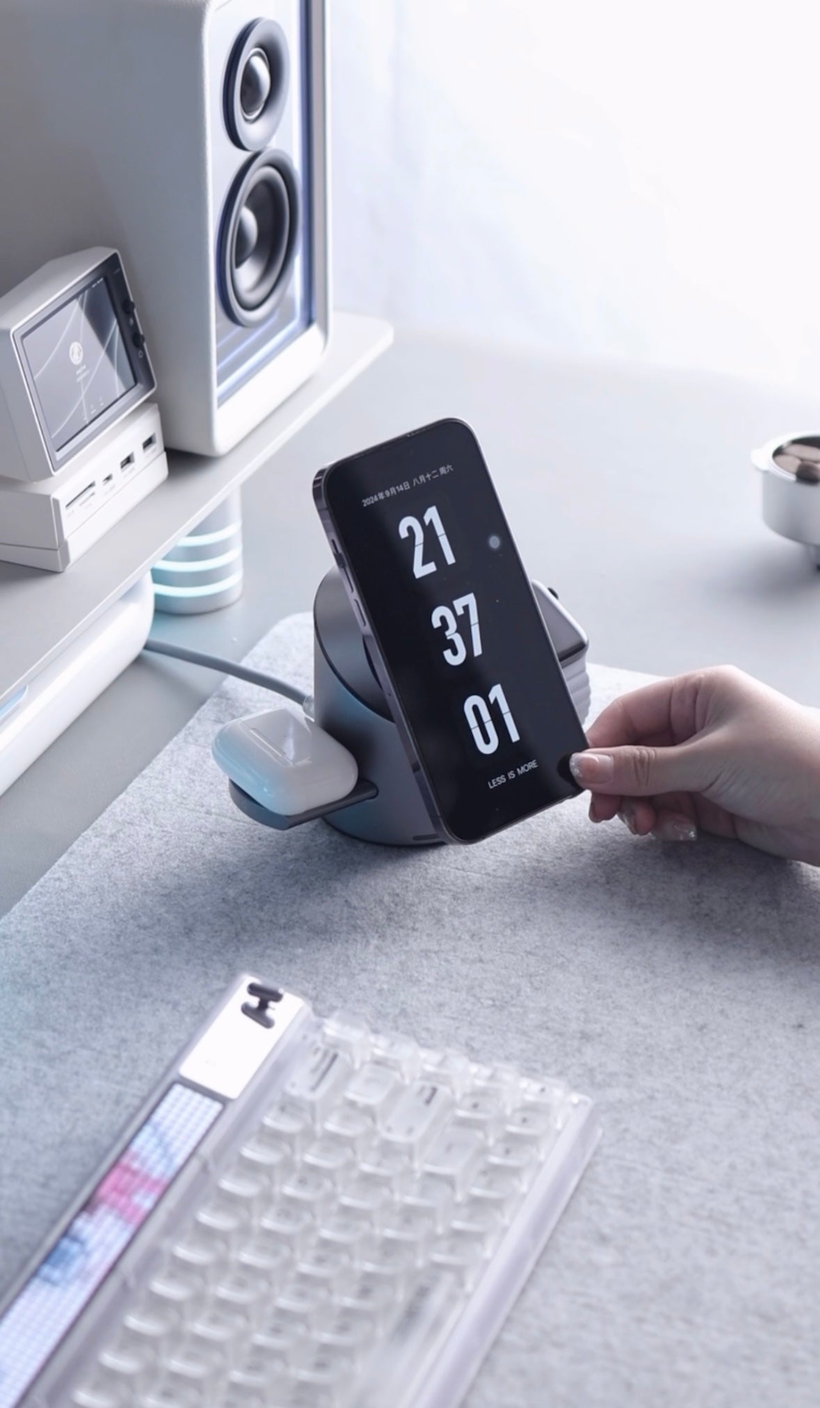 PowerNest 3-in-1 Magsafe Wireless Charger