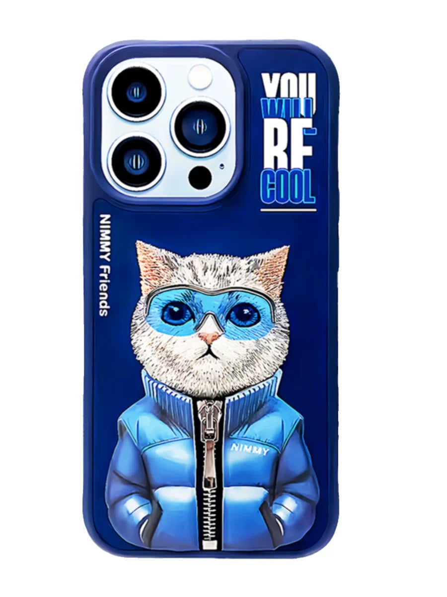 IPHONE 15 SERIES Premium Embroidery Animal Case