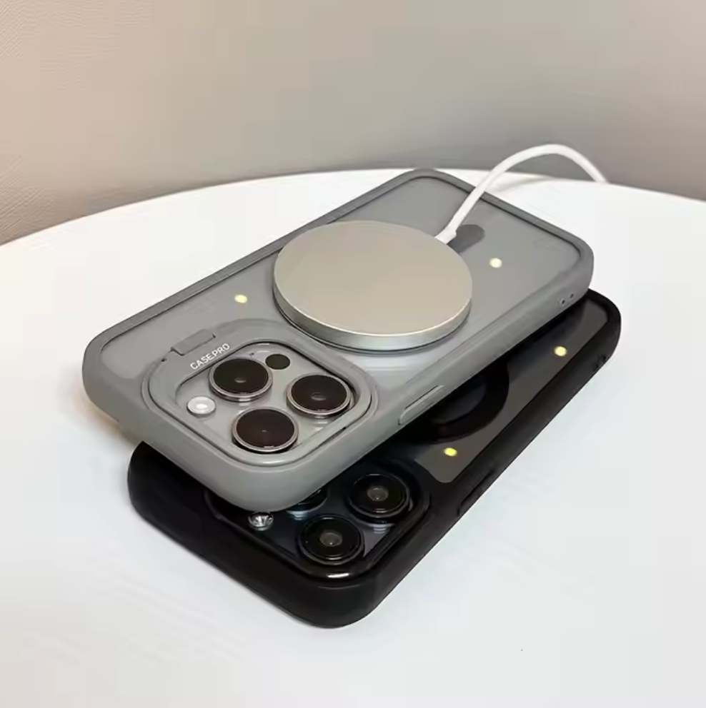 iPhone Series Luxury Metal Lens Holder Magsafe Protection