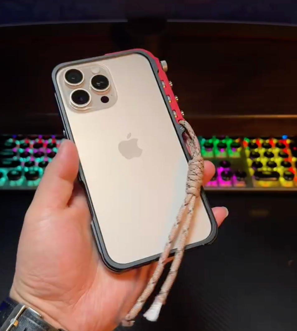 iPhone 15 Series Luxury Aluminium Metal Frame Bumper Protection