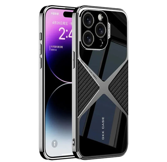 iPhone 15 Series Polished Guard Business Leather Case