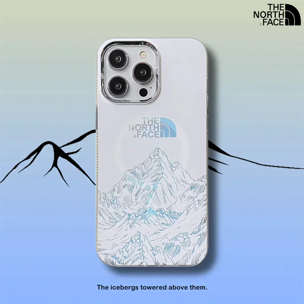 [MAGSAFE] FROSTED LASER SNOW MOUNTAIN IPHONE 14 SERIES CASE