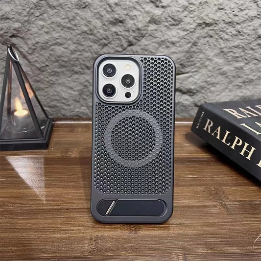 HoneyComb Cooling Mesh shell magnetic iPhone case