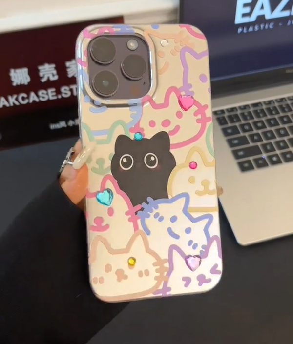 Cat-titude Graphic Design iPhone Cover
