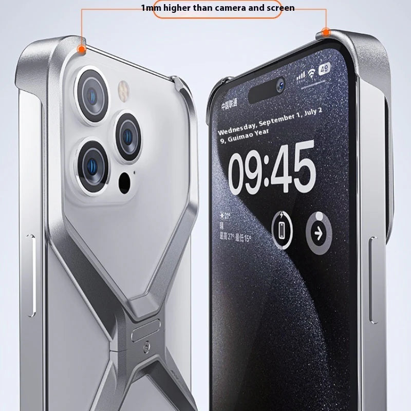 iPhone 15 Series Aluminum Alloy Hollow Cover iPhone
