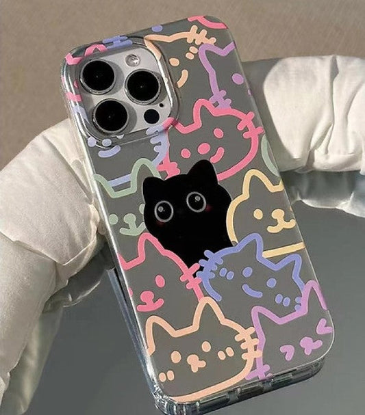 Cat-titude Graphic Design iPhone Cover